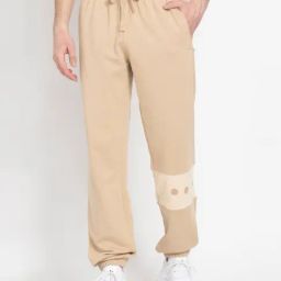 Adidas Originals Beige Regular Fit Printed Joggers-image-31