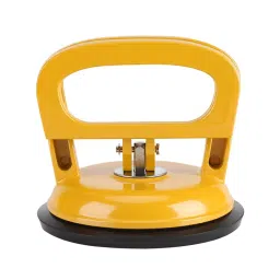 GENERIC 10 cm Premium One Head Suction Cup Yellow For Lift, Carry, Move Flat Objects Lever Tool-picture-17