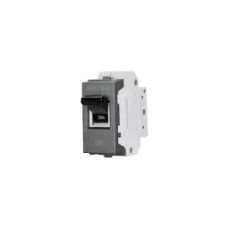 Anchor Roma Urban/UNO 10 A Single Pole Mini Modular Miniature Circuit Breaker (MCB) Graphite Black, 66152GB-64