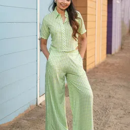 GO BOUJEE Printed Shirt & Trousers Co-Ords-image-82
