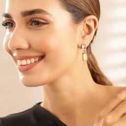 Priyaasi Classic Gold Brass Earrings-24