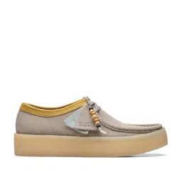 Clarks Men's Wallabee Grey Derby Shoes-picture-25