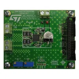 STMicroelectronics Dual Full Bridge Driver Board for Drive a Single 2-Phase Stepper Motor, EVAL6207Q-35