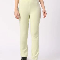 Being Human Mint Green Cotton Blend Relaxed Fit Trackpants-picture-14