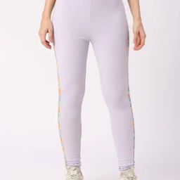 Being Human Lavender Cotton Blend Skinny Fit Trackpants-picture-15