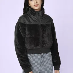 Coolsters by Pantaloons Kids Black Regular Fit Full Sleeves Jacket-picture-46