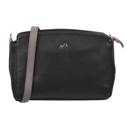 Metro Black Medium Cross Body Bag-38
