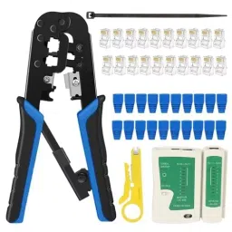 FEDUS RJ45 4 in 1 Crimping Tool Kit Combo 2 Ergonomic, Textured (Pack of 50 Pcs)-image-48