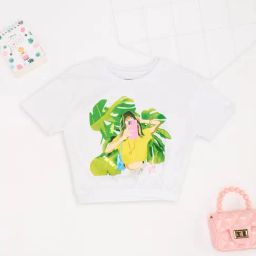 Pantaloons Junior Bright White White T-Shirt-image-91