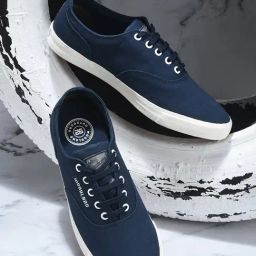 Woodland Men's Navy Casual Sneakers-image-13