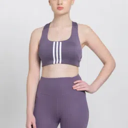 adidas Purple Striped Sports Bra-picture-45