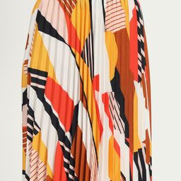 LookShine Printed A-Line Midi Skirts image 2