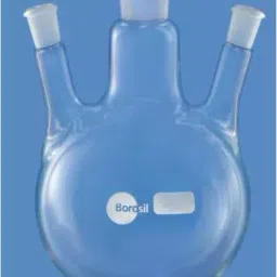 Borosil Round Bottom Interchangeable Joint Flasks Cap.250 ml 4384B21-15