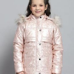 Monte Carlo Girls Printed Peach Hooded Neck Full Sleeve Jacket-image-62