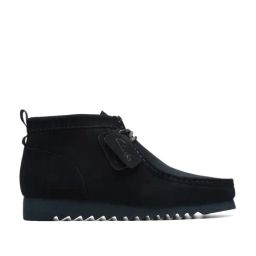 Clarks Men's Wallabee2 FTRE Black Chukka Boots-image-22