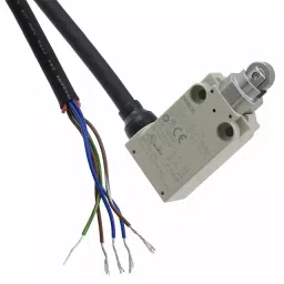 Omron Snap Action Switch DPST-NC Circuit, Voltage Rating 125 V DC, D4F-202-1R-23