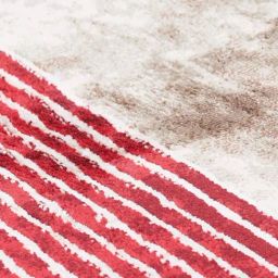 Obsessions Red & Brown Geometric Carpet - Large image 5