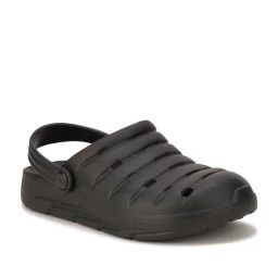Floatz by Bata Kids Black Back Strap Clogs-image-18