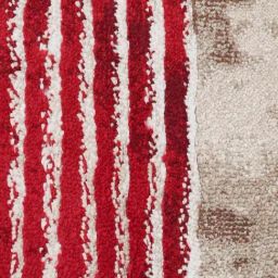 Obsessions Red & Brown Geometric Carpet - Large image 4