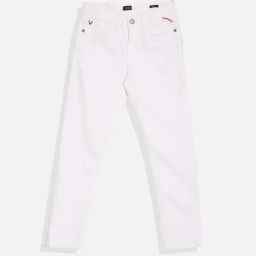 Allen Solly Kids White Slim Fit Jeans-image-27