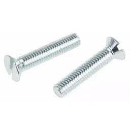 RS PRO Machine Screw M6x30 mm Steel Slot Countersunk, 9087435 (Bag of 100 pcs)-image-64