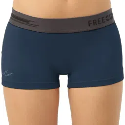 Freecultr Blue Plain Boy-Shorts Panty-image-34