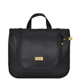 Travel Blue Black Solid Toiletry Pouch-image-66