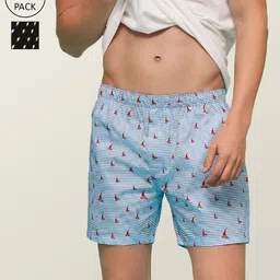 XYXX Men   Printed Pack of 2 Remix Pure Cotton Boxer XYBOX2PCKN144-image-32