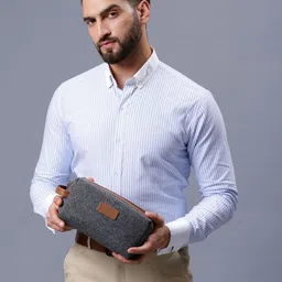 HAMELIN Checked Bowling Handheld Bag with image 3