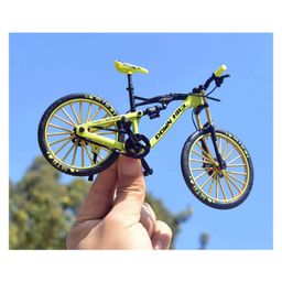 Magicwand 1:10 Scale Die Cast Zinc Alloy Alloy Based Golden Hybrid TOY Bicyle Fully Working Model with Shock Absorbers - Color may vary-6