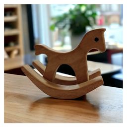 neemtoys Pocket Sized Mini Swing Horse for Toddlers - For Learning Balance & Coordination - Enjoy The Benefits of Neem Wood-19