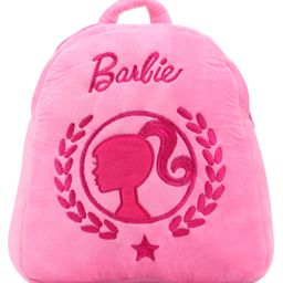 Barbie Soft Plush Backpack with Embroidery Pink - Height 12 Inches-image-19
