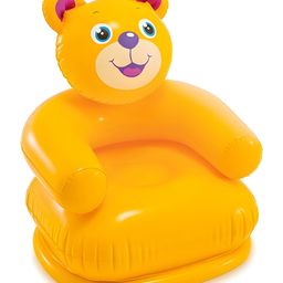 NEGOCIO PVC Inflatable Happy Animal Chair Assortment Inflatable Children Air Sofa- PACK OF 1- COLOR MAY VARY-picture-19