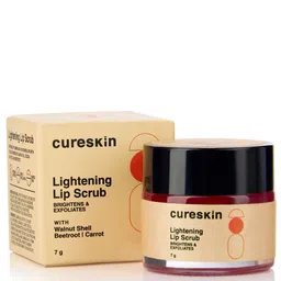 Cureskin Lightening Lip Scrub With Walnut Shell & Beetroot - 7 g-32