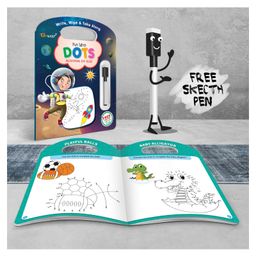 gowoo Write, Wipe & take Along Fun With Dots & Play with Mazes With Pen | Combo of 2 |"Dot Delights & Maze Marvels Set" image 4