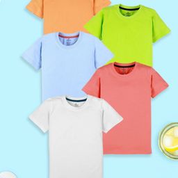 KiddoPanti Boys 5 Pockets T-shirt-image-96
