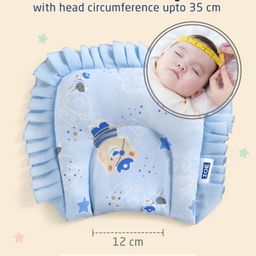 ZOE Bedding Set, Sleeping Bag & Mosquito Net Gadda Combo Set of 3 Bear & Mushroom Print - Blue image 5