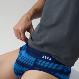 XYXX Men Striped Cotton Basic Briefs XYBRF144-picture-41
