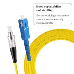 LOTA Fiber Optic Cable High-Speed Single Mode SC to FC Connector Multi Color 20 m, ‎MST-3108-LT image 2