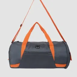 Spykar Dark Grey Medium Duffle Bag-image-9