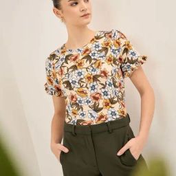 SALT Attire Multicolored Floral Top-picture-40