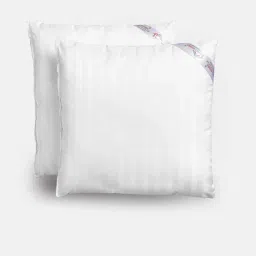HOSTA HOMES Ultra Soft Satin Cotton Microfibre Filled Cushion Fillers - Pack of 2-29
