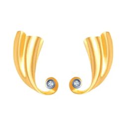 P.C. Chandra Jewellers 14k Gold Earrings for Women-picture-46