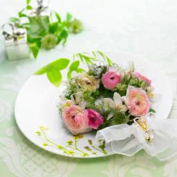 Corelle Asia European Herbs 22.9cm Square Round Medium Plate Pack of 6-image-85