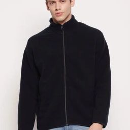 Cantabil Dark Navy Regular Fit Jacket-picture-8