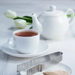 NATURALLY YOURS Silver Stainless Steel Tea Tong-image-63