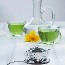 NATURALLY YOURS Silver Stainless Steel Tea Strainer-image-64
