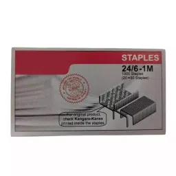 Generic Stapler Pins 24/6 Steel Wire (Pack of 20)-image-4