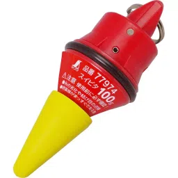 Shinwa Rules Plumb Weight with Swiper Stationary Mechanism Φ32x96 mm, 38479043-41