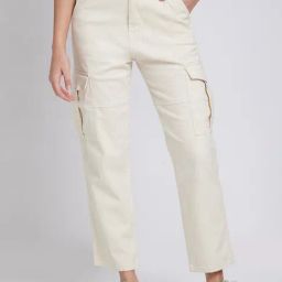 Spykar White Mid Rise Pants-image-78